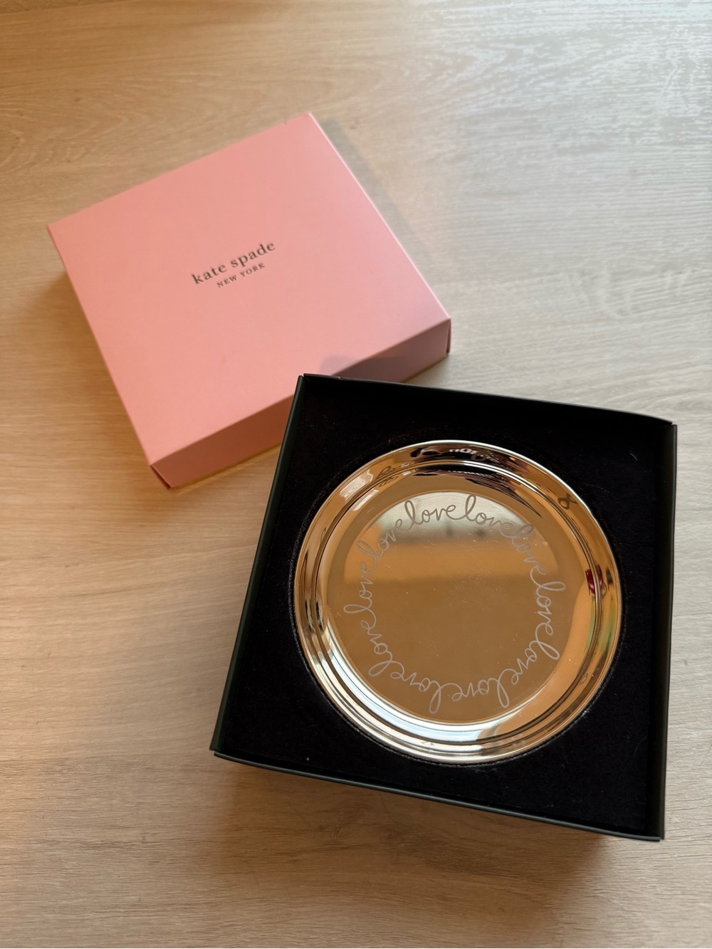 Wedding Decor! Kate Spade x Lenox Key Court Ring Dish